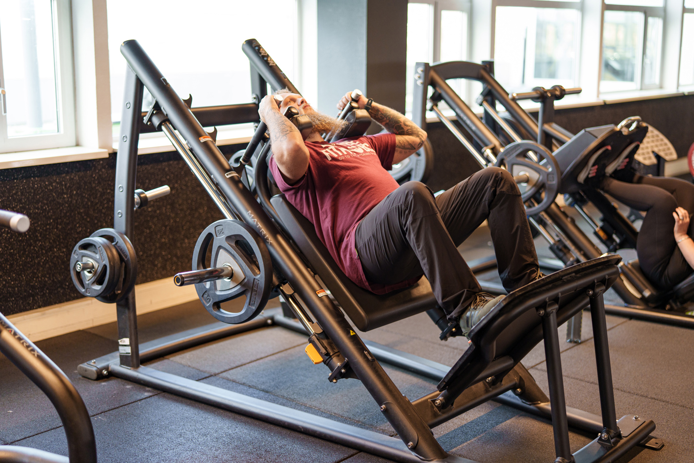 Fitnessclub Zaltbommel Legpress 1
